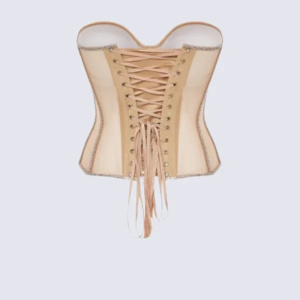 beige form bra corset waisttraine.com