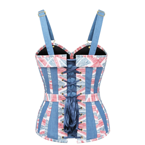 union jack overbust