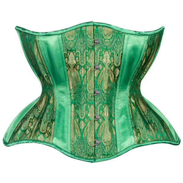 Brocade Corset Gemini Silhouette waists-trainer.com