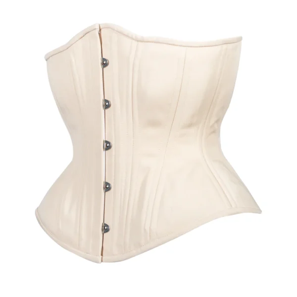 Beige Cotton Regular Corset Hourglass