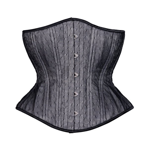 Dotted Veil Hourglass Corset waists-trainer.com