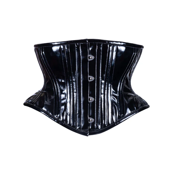 Vinyl Hourglass Short Corset