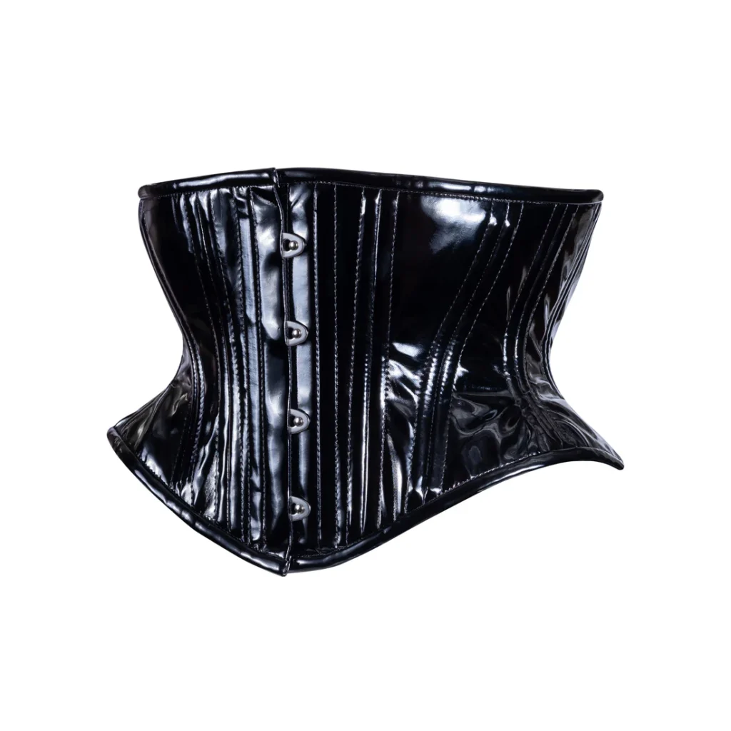 Vinyl Hourglass Short Corset