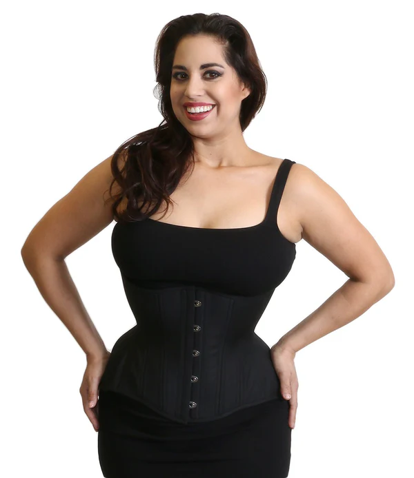 gemini corset black
