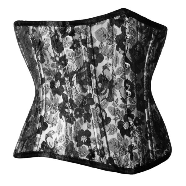 Brocade Waist Training Underbust Corset