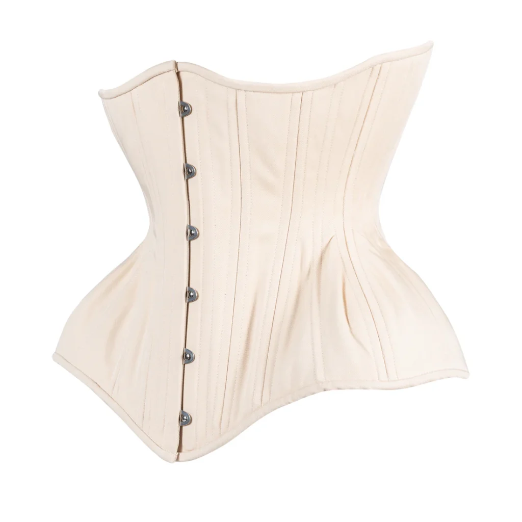 Beige Gemini Straight Long Corset