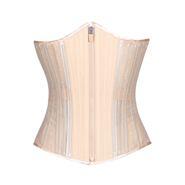 Beige Fine Mesh Slim Regular Corset