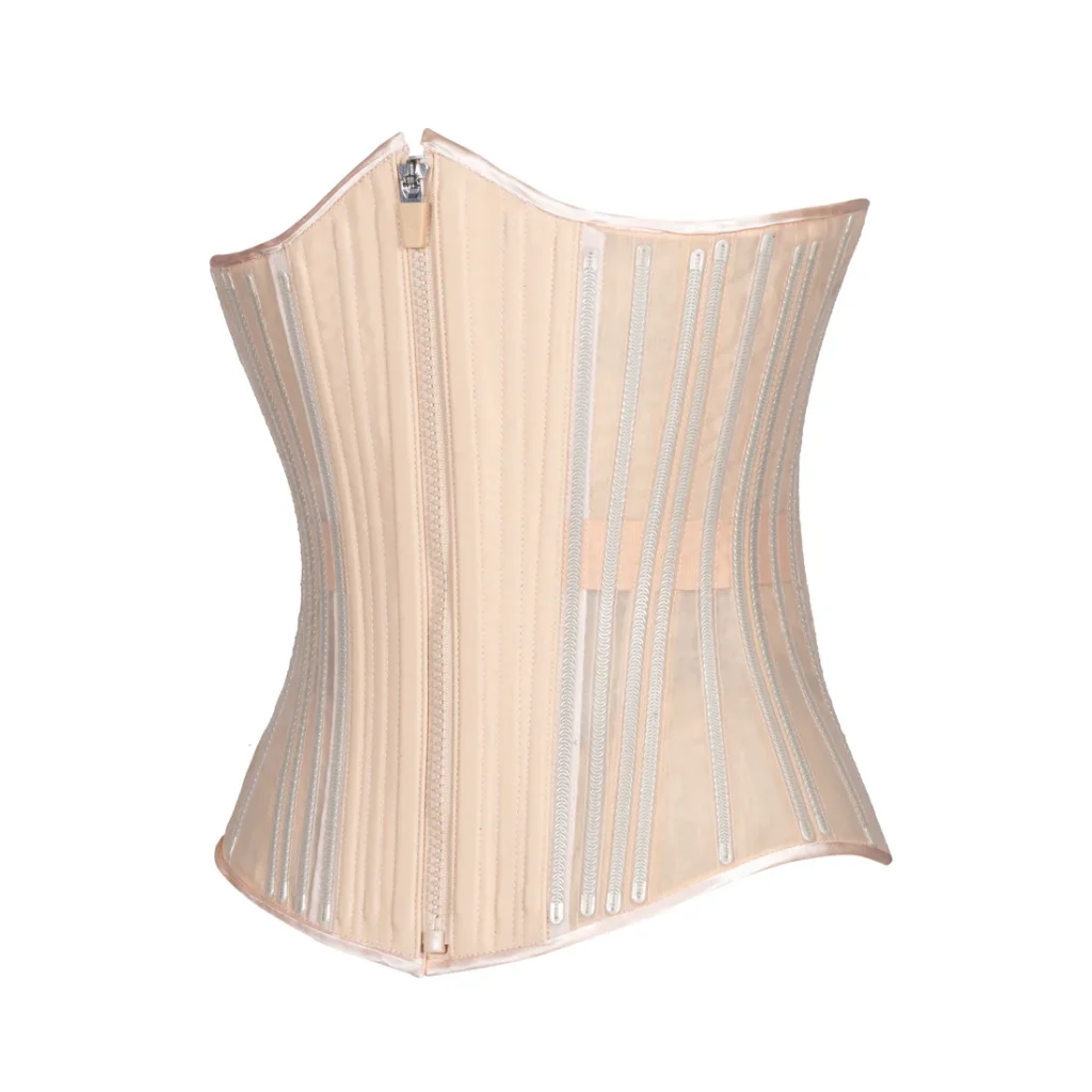 Beige Fine Mesh Slim Regular Corset