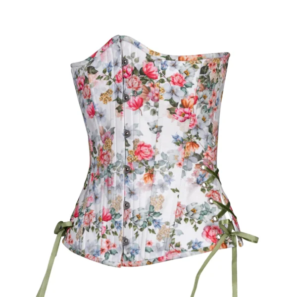 Floral Sweetness Slim Long Corset