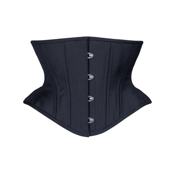 Black Cashmere Hourglass Short Corset