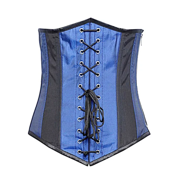 Side Zipper Longline Plus Size Underbust Corset