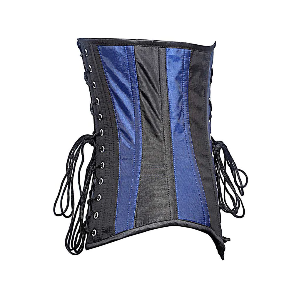 Side Zipper Longline Plus Size Underbust Corset