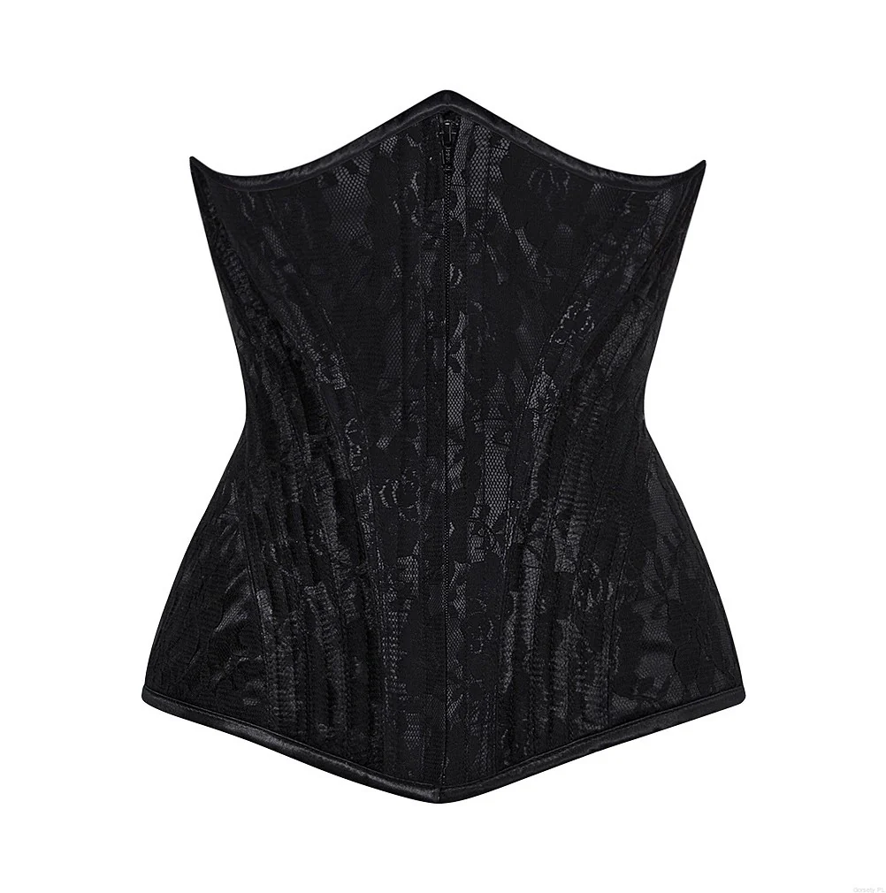 Cupless Waist Trainer Net Overlay Corset