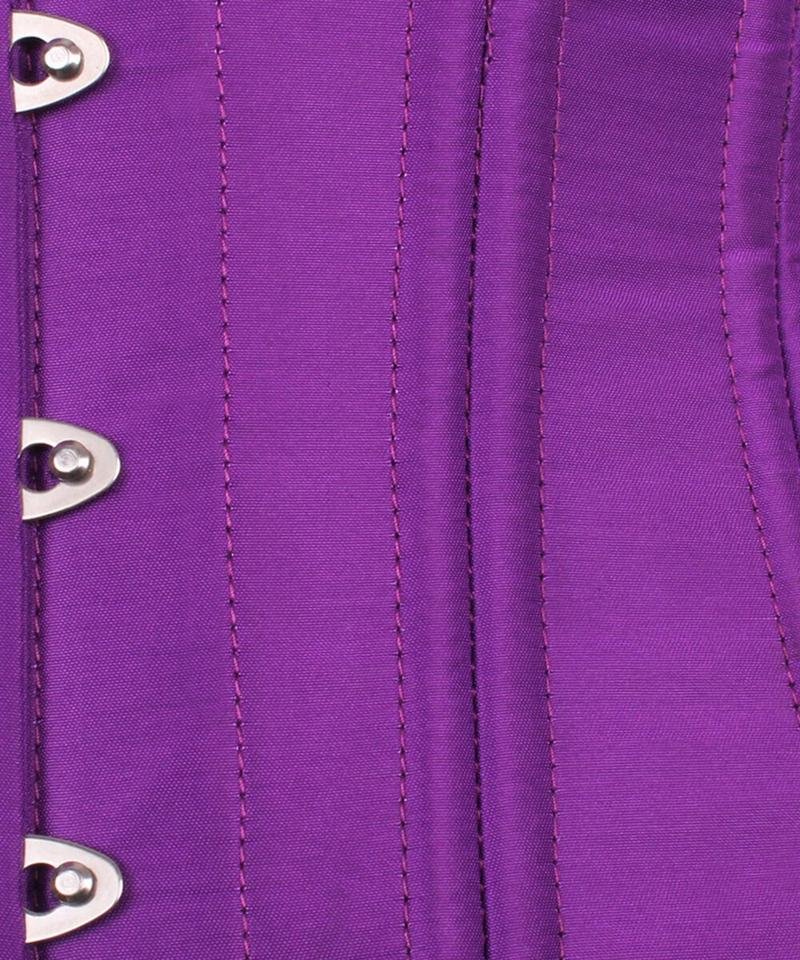 Waist Training Purple Curvy Corset