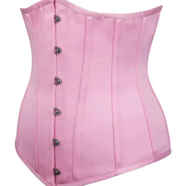 Longline Baby Pink Underbust Corset
