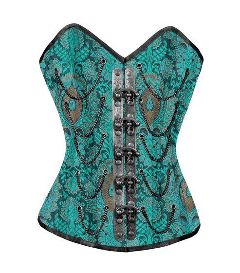 C-Lock Steel Boned Waist Training Overbust Corset