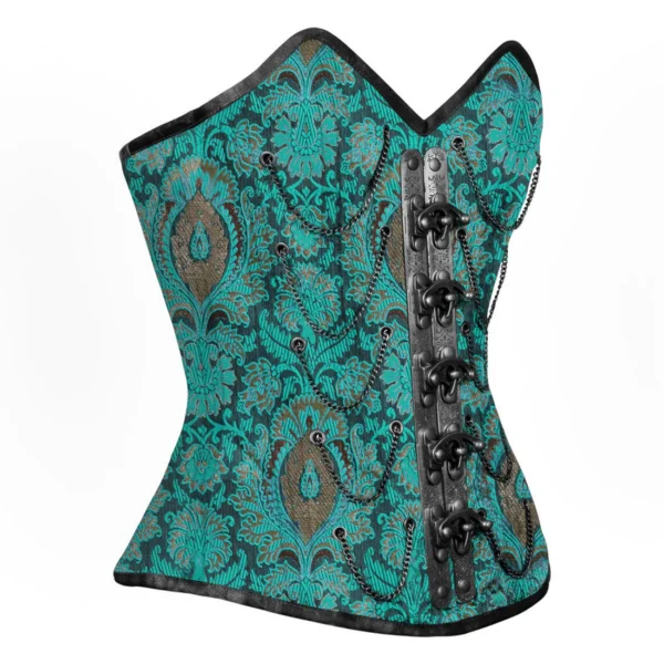 C-Lock Steel Boned Waist Training Overbust Corset