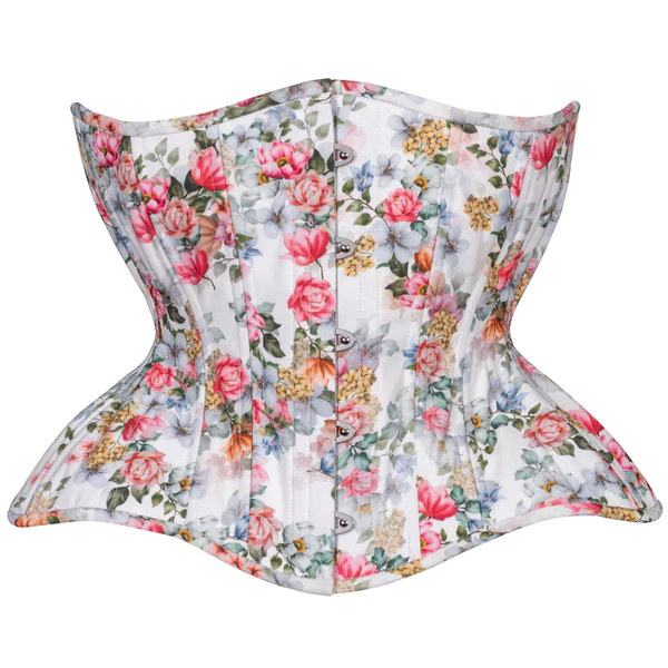 Floral Sweetness Cupped Corset Gemini Silhouette