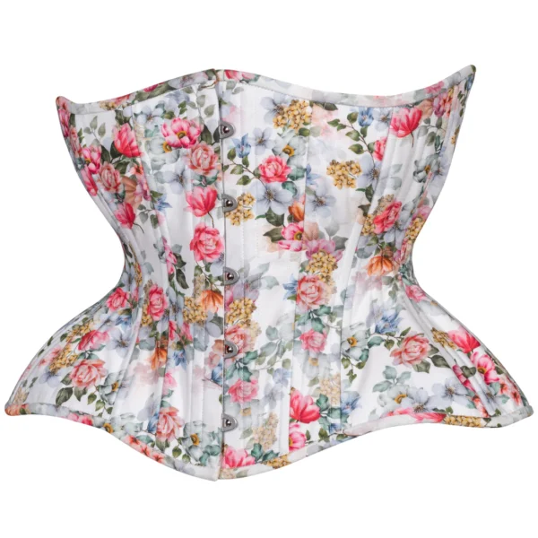 Floral Sweetness Cupped Corset Gemini Silhouette