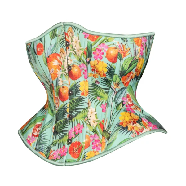 Citrus Mint Novice Corset Hourglass Silhouette