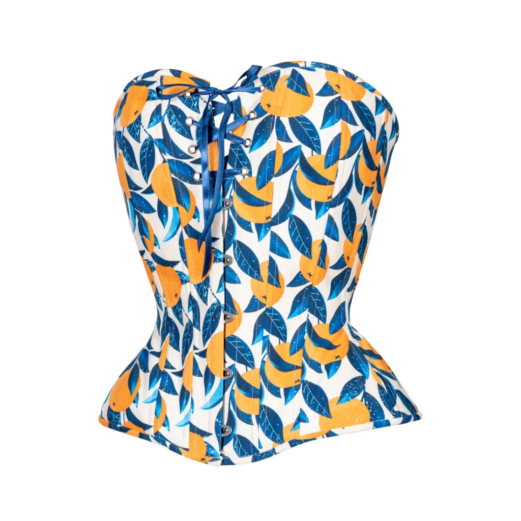 Happy Oranges Overbust Hourglass Corset