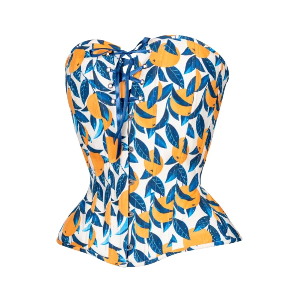 Happy Oranges Overbust Hourglass Corset