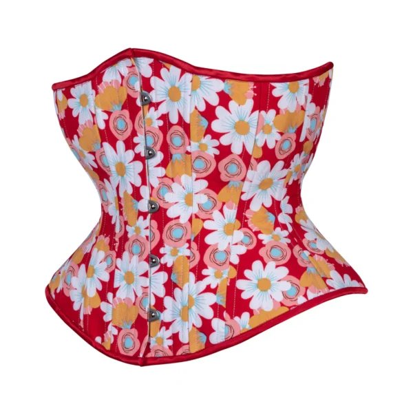 Daisies at Sunset Corset Hourglass Silhouette