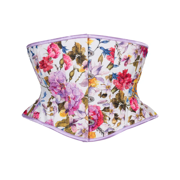 Flowers in Summer Corset Hourglass Silhouette Short