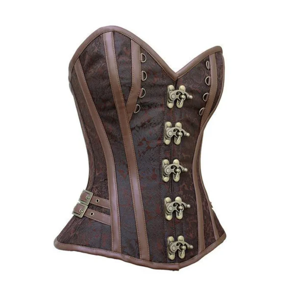 Brown Broade Overbust Corset