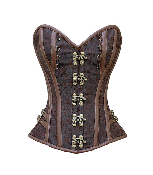 Brown Broade Overbust Corset
