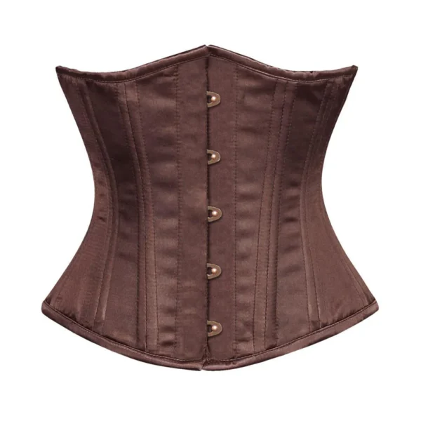Brown Underbust Waist Training Corset