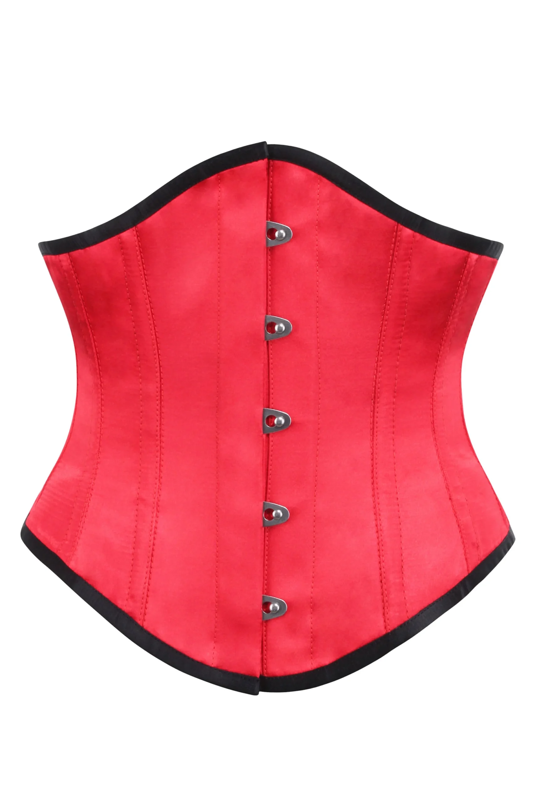 Red Satin Underbust Waspie Corset Red Satin Underbust Waspie Corset