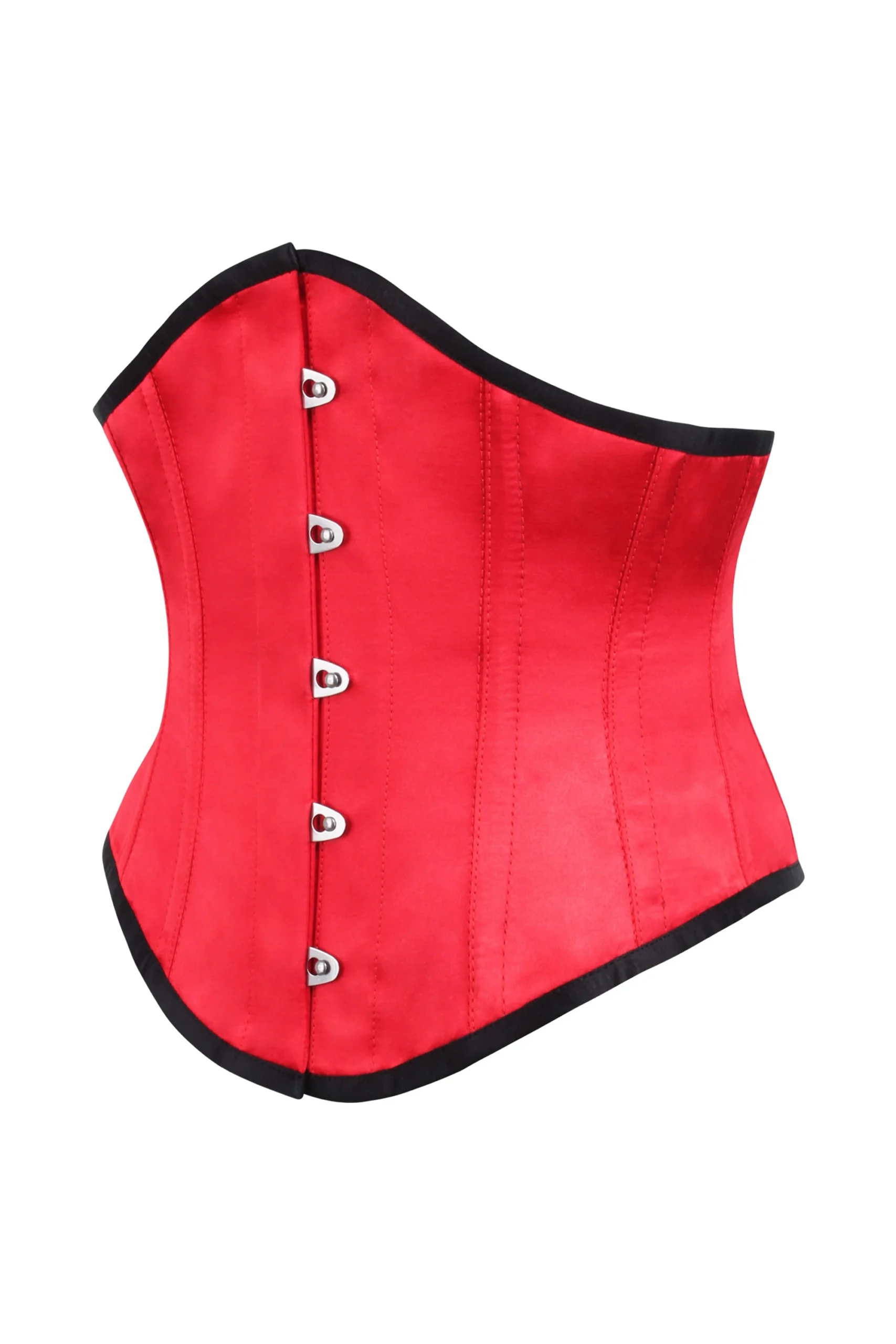 Red Satin Underbust Waspie Corset Red Satin Underbust Waspie Corset