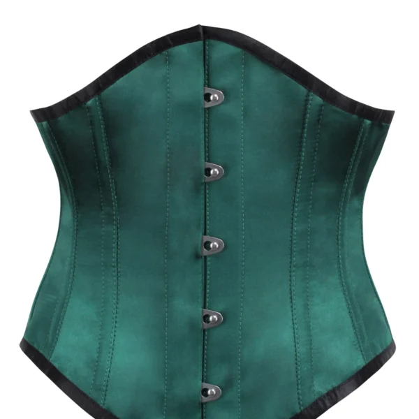 Forest Green Waspie Underbust Corset