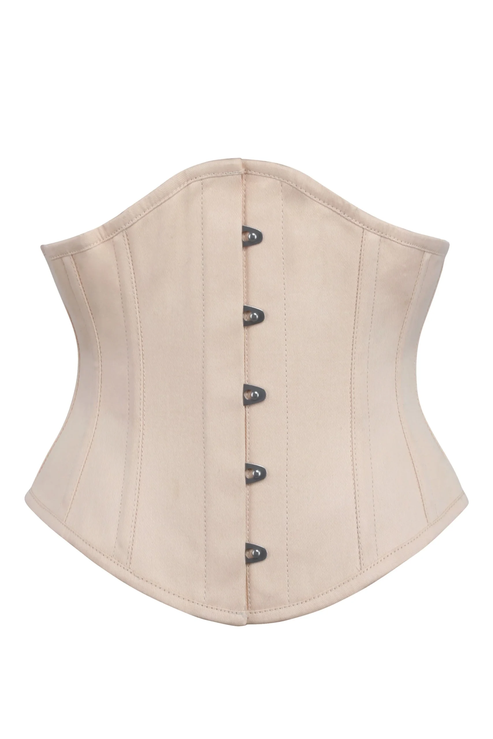 Beige Underbust Waspie Waist Cincher Corset Beige Underbust Waspie Waist Cincher Corset