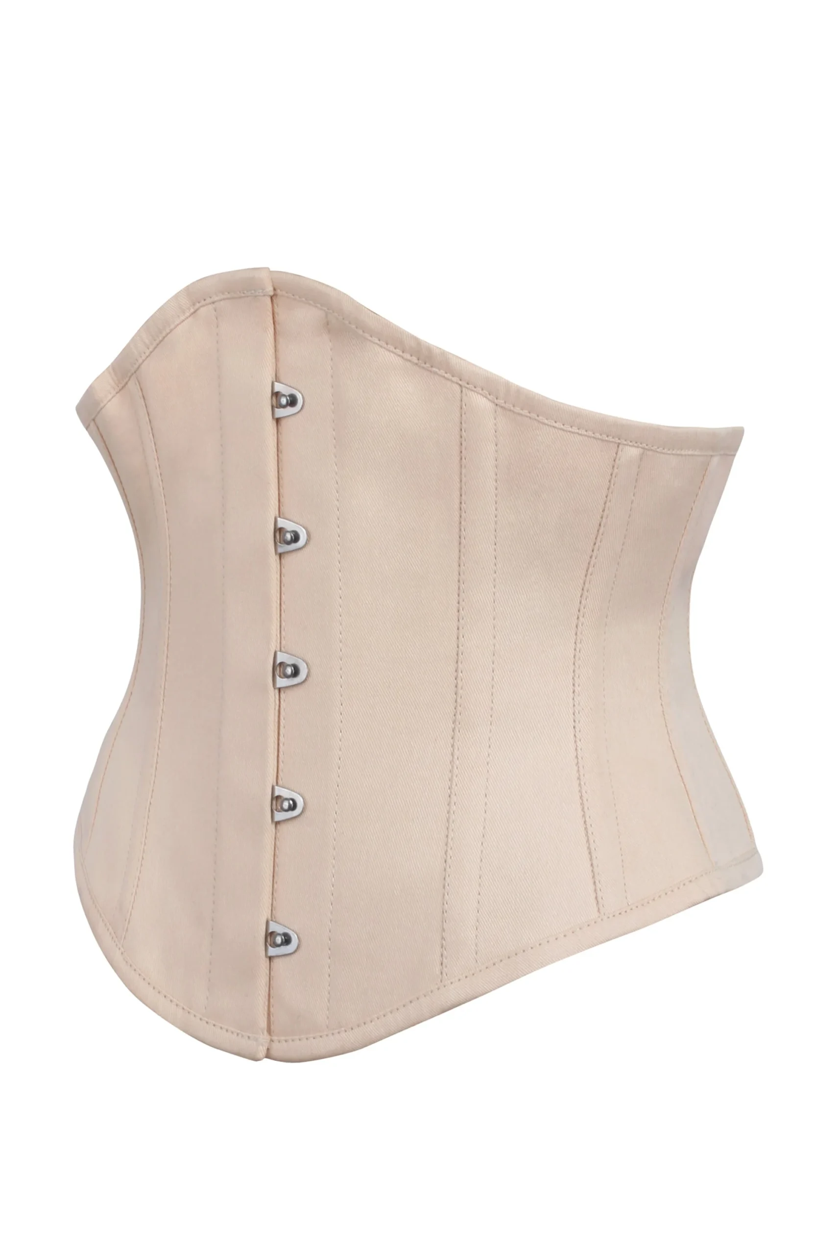 Beige Underbust Waspie Waist Cincher Corset Beige Underbust Waspie Waist Cincher Corset
