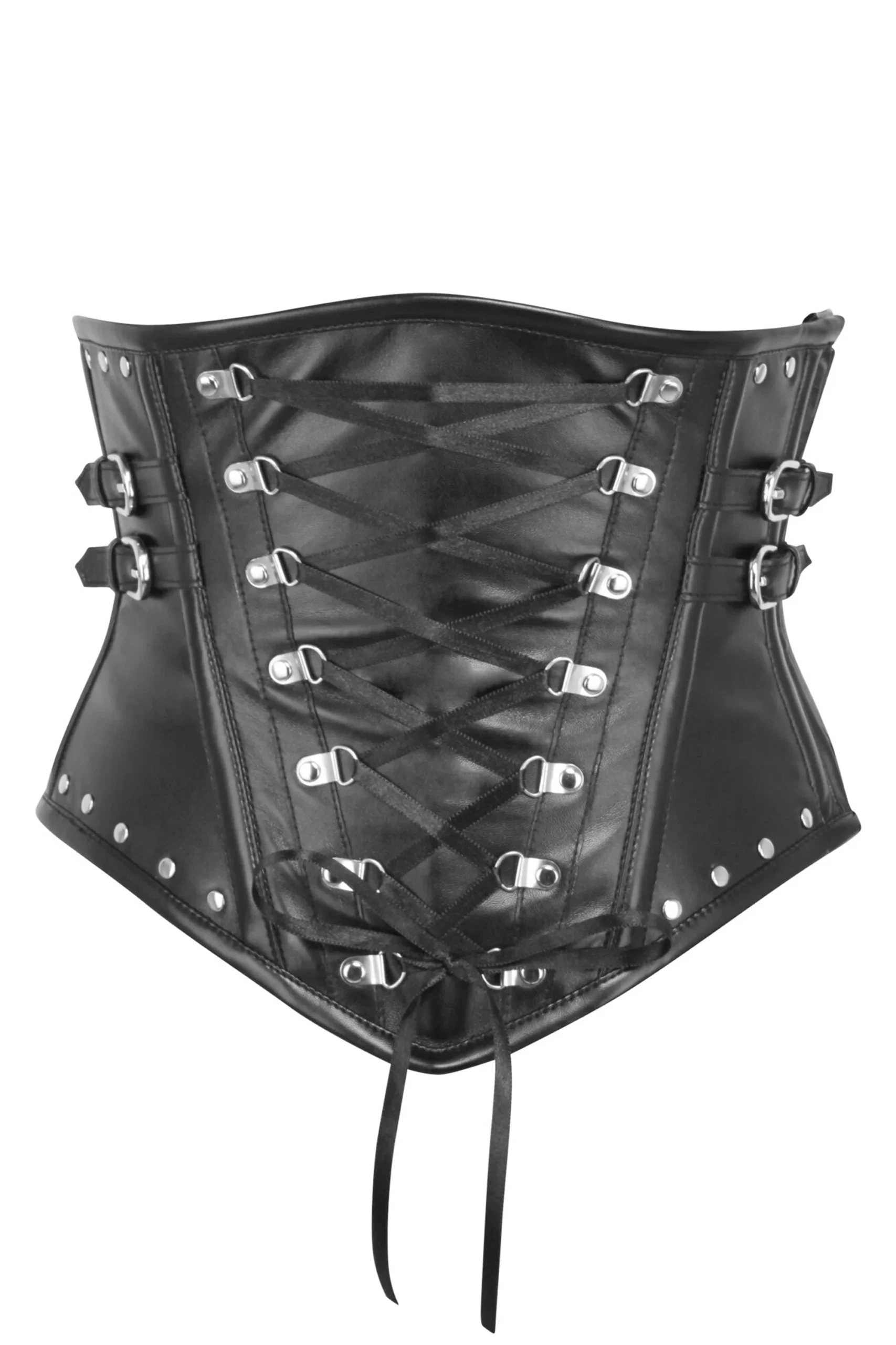 Gothic LARP PVC Short Underbust Corset Gothic LARP PVC Short Underbust Corset