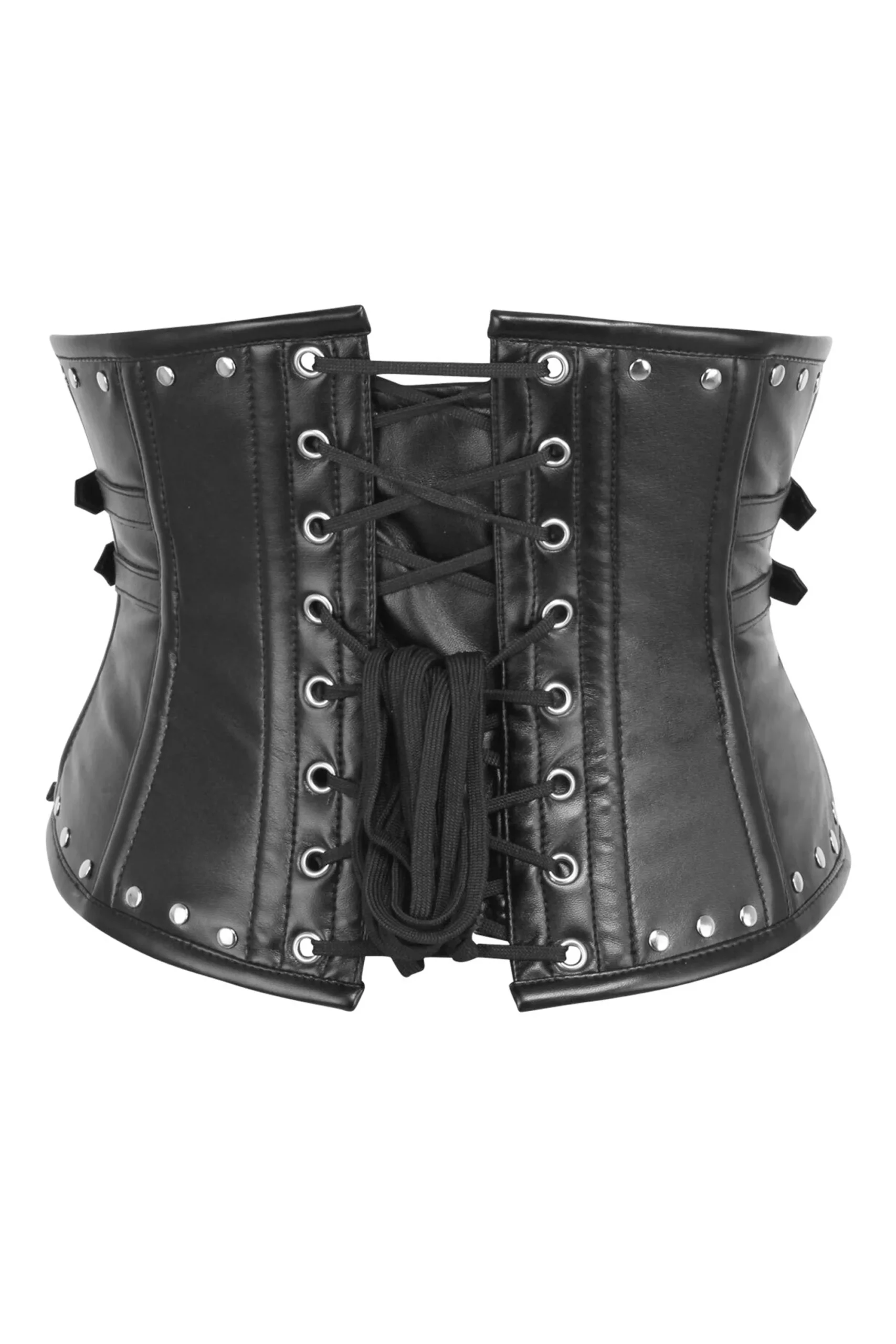 Gothic LARP PVC Short Underbust Corset Gothic LARP PVC Short Underbust Corset