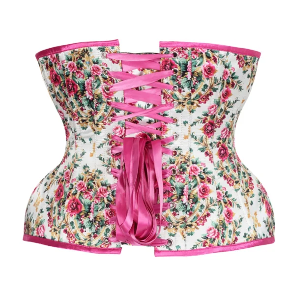 Victorian Rose Garden Underbust Curvy Corset