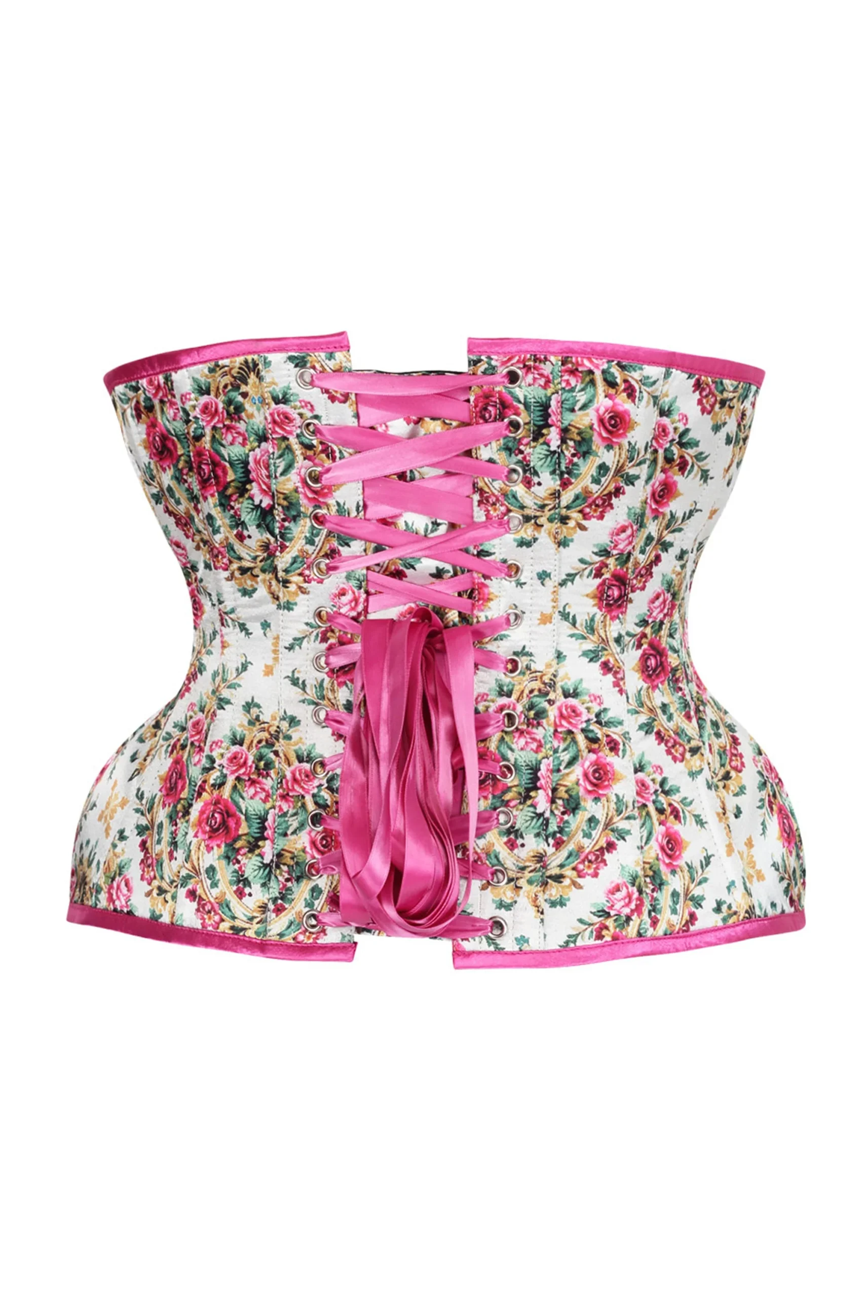 Victorian Rose Garden Underbust Curvy Corset Victorian Rose Garden Underbust Curvy Corset