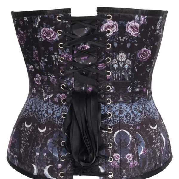 Mystic Moonlit Garden Overbust Corset