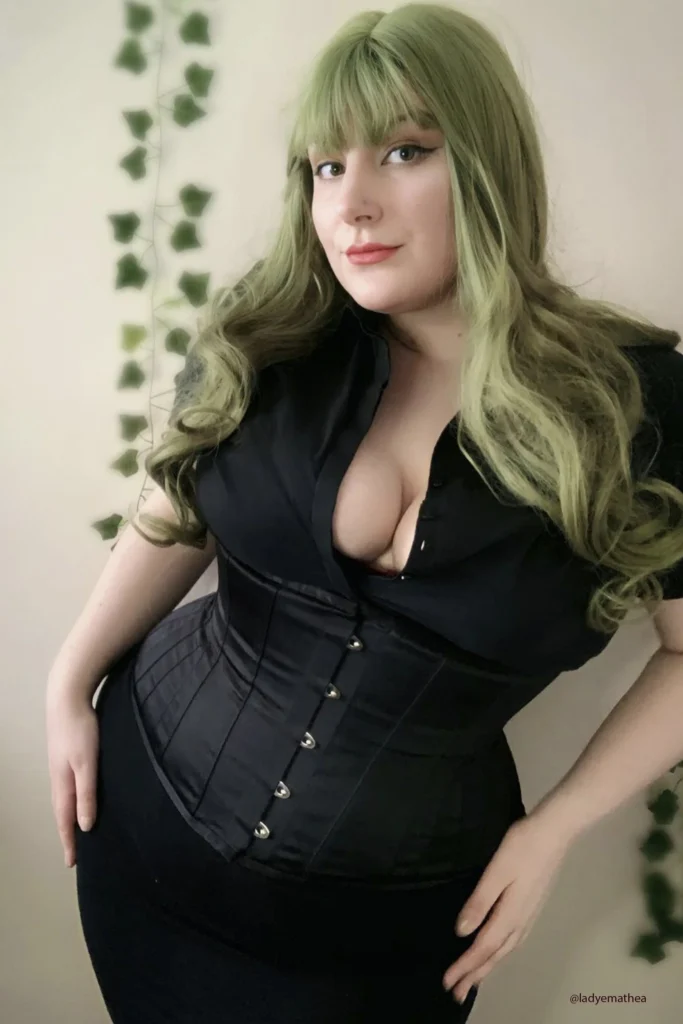 black corset