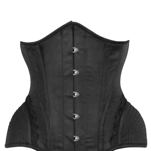 Black Underbust Corset With Bullet Hip Gore