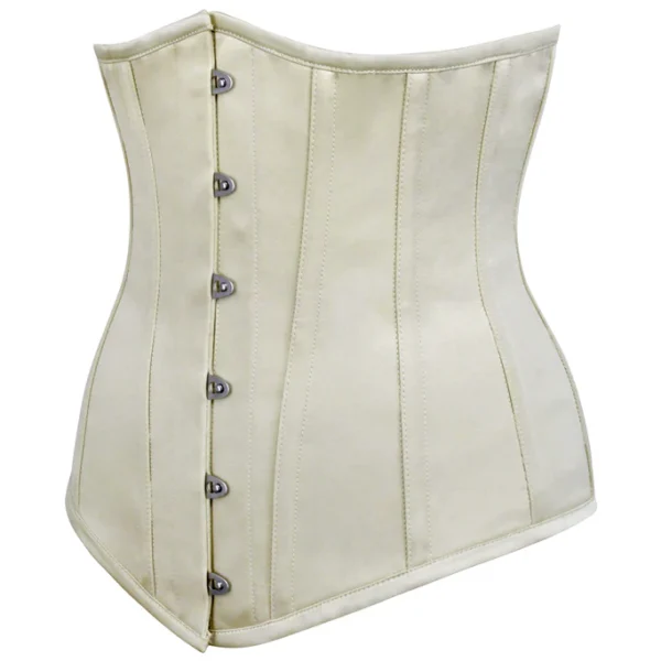 Longline Ivory Underbust Waist Trainer Corset For Women