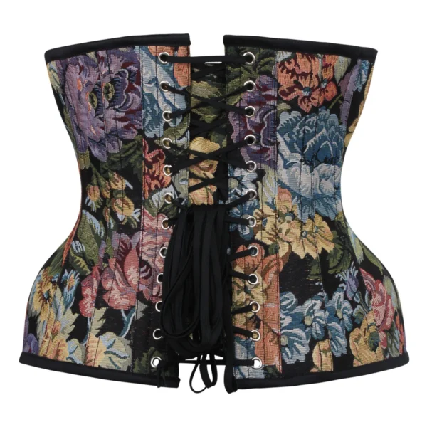 Floral Print Curvy Underbust Waist Training Corset
