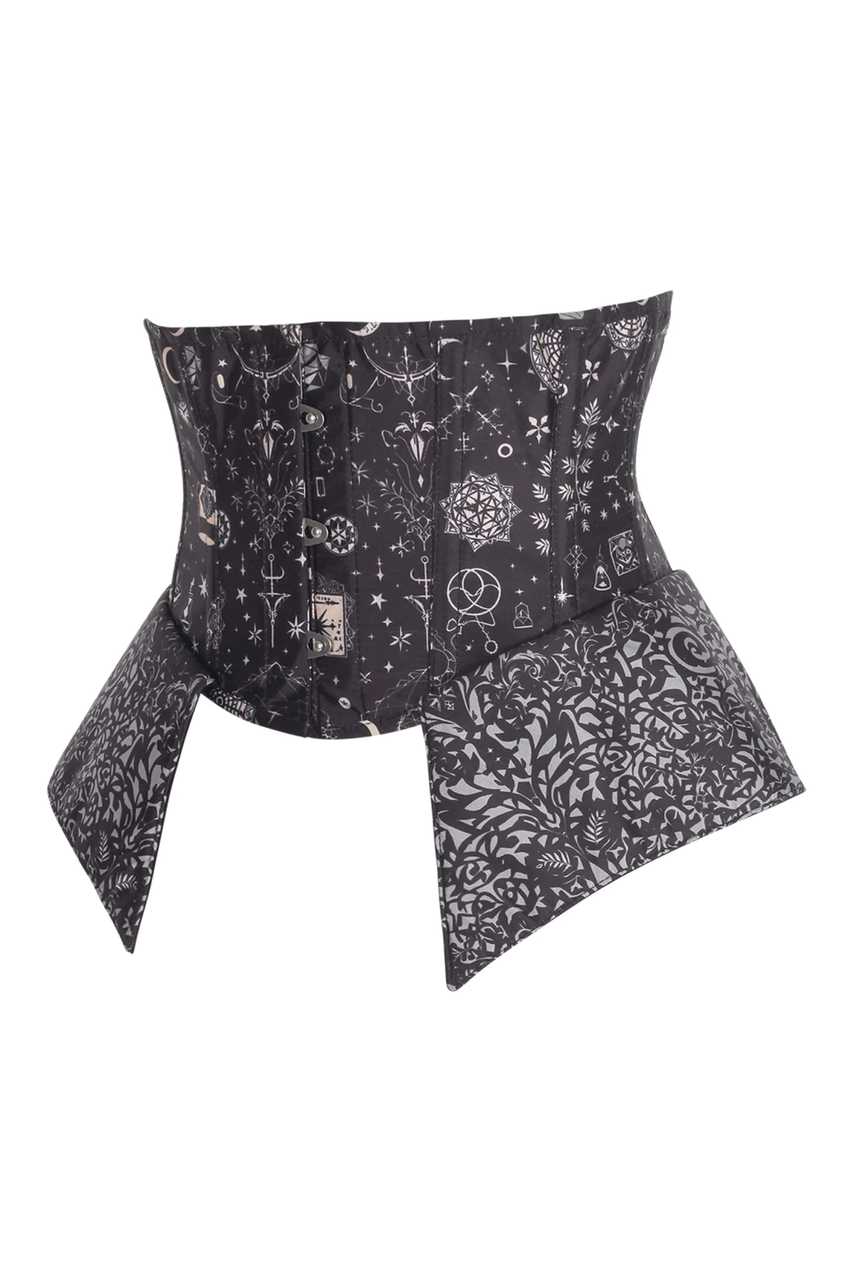 Celestial Alchemy Underbust Corset with Peplum Panels Celestial Alchemy Underbust Corset with Peplum Panels
