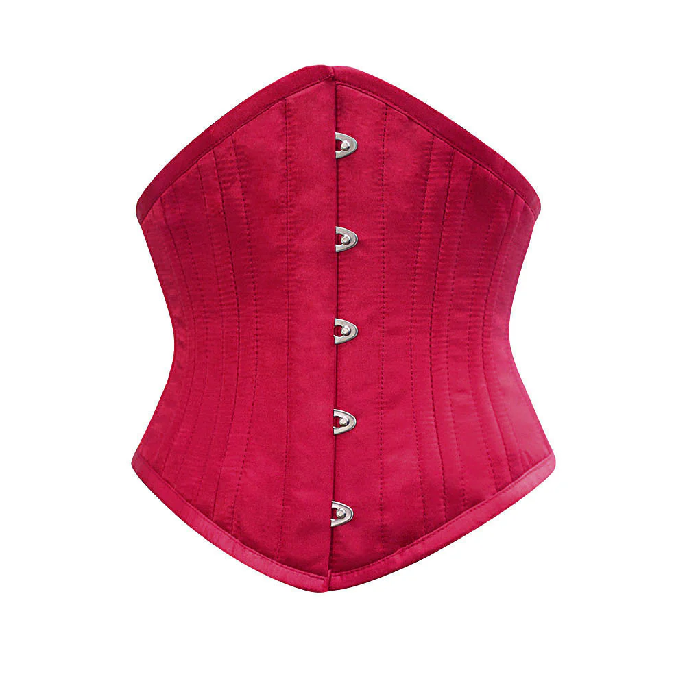 Satin Underbust Waspie Steel Boned Corset