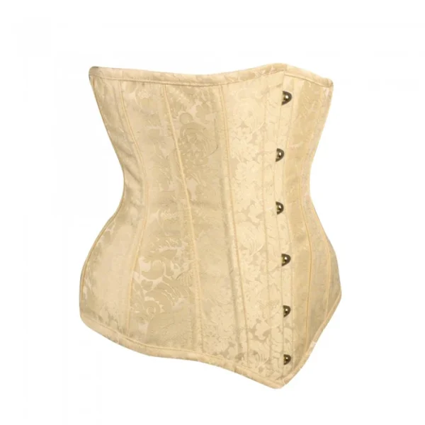 Instant Shape Ivory Brocade Longline Underbust Corset