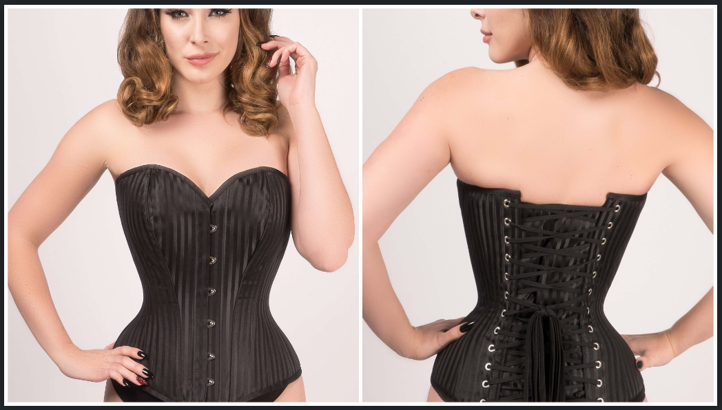 Red and Black Gothic Corsets