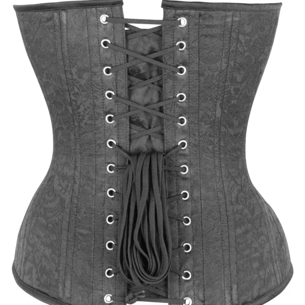 Brocade Waist Training Overbust Corset For Halloween Costume